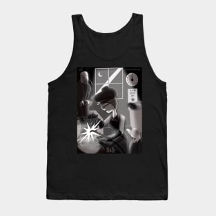 1940s Welder Witch Tank Top